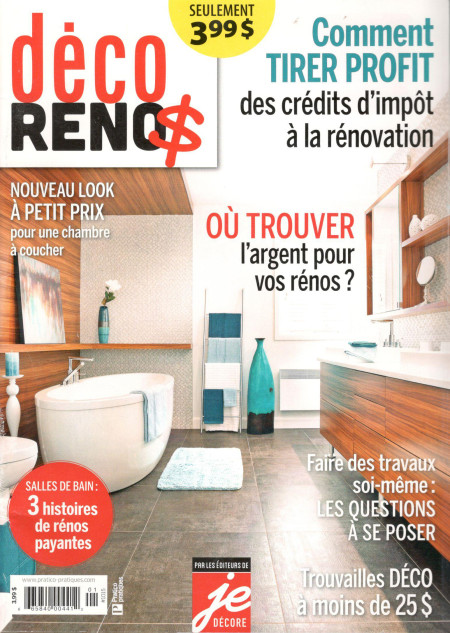 Parutions FEXA, Je décore hors série rénovation salle de bain
