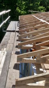 Construction maison neuve, fermes de toit érigées par FEXA Construction, Entrepreneur général